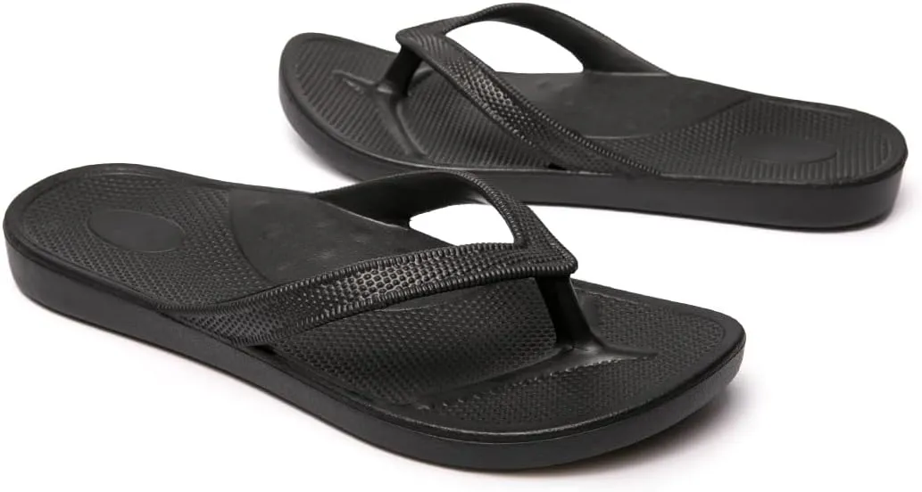 Huayuanwell Women's Flip Flops Thong Sandals Shower Slippers Beach Pool Bathroom Slides Sandals