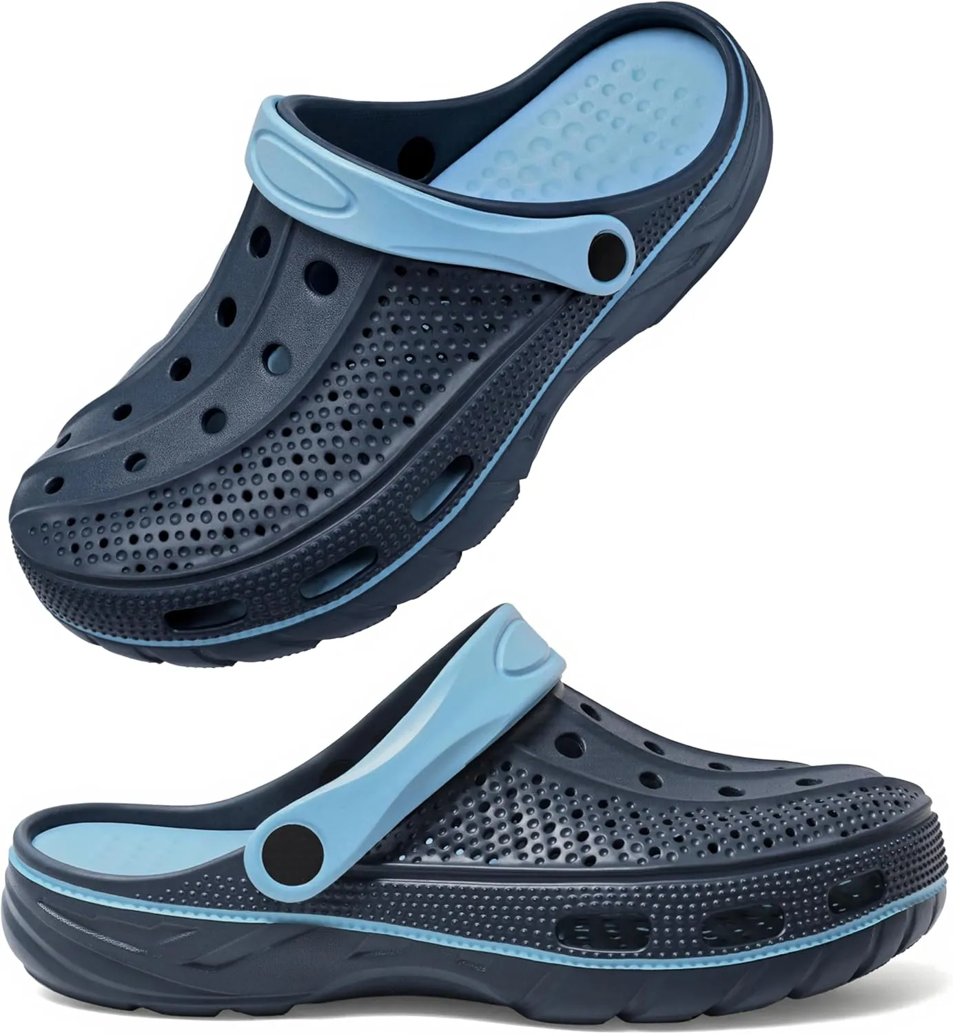 INMINPIN Women Men Orthopedic Clogs Arch Support Garden Shoes Sandals Slippers with Plantar Fasciitis Insoles