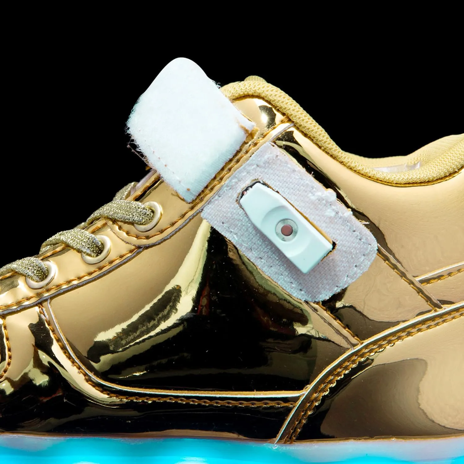 JEVRITE Unisex LED Light Up High Top Sneakers - USB Charging for Women & Men - Couples Shoes