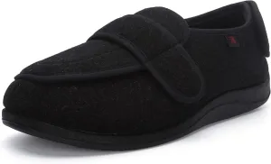 JIONS Women Men Adjustable Velco Extra Wide Shoes Swollen Feet Diabetic Edema Boots Slippers Indoor Outdoor Sandals Unisex Large Size 5-14