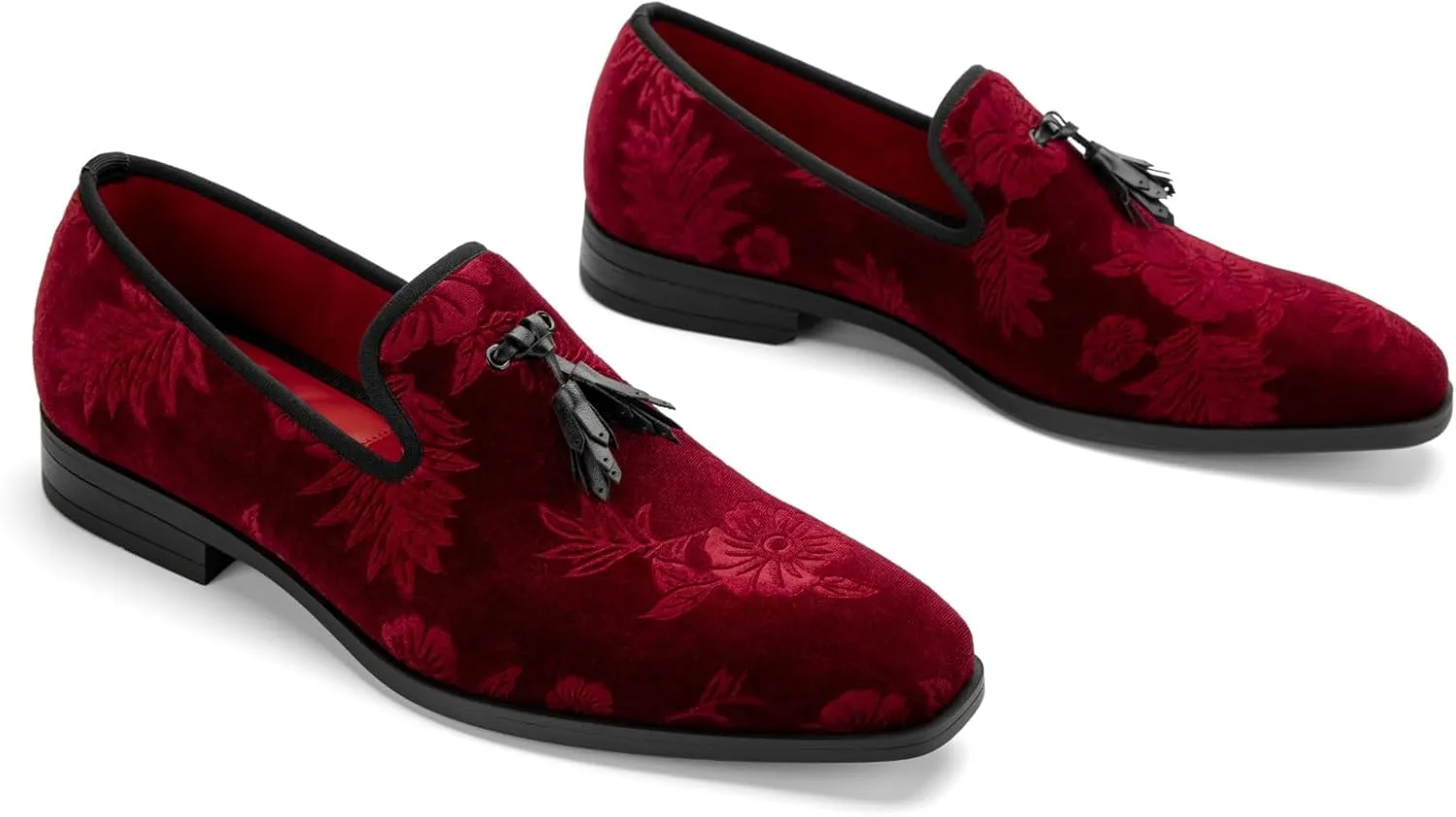 JITAI Men's Fashion Loafers Wedding Shoes Loafers for Men Party Shoes