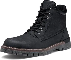 Jousen Mens Boots Fashion Casual Boot Hiking Zipper Chukka Boots for Men