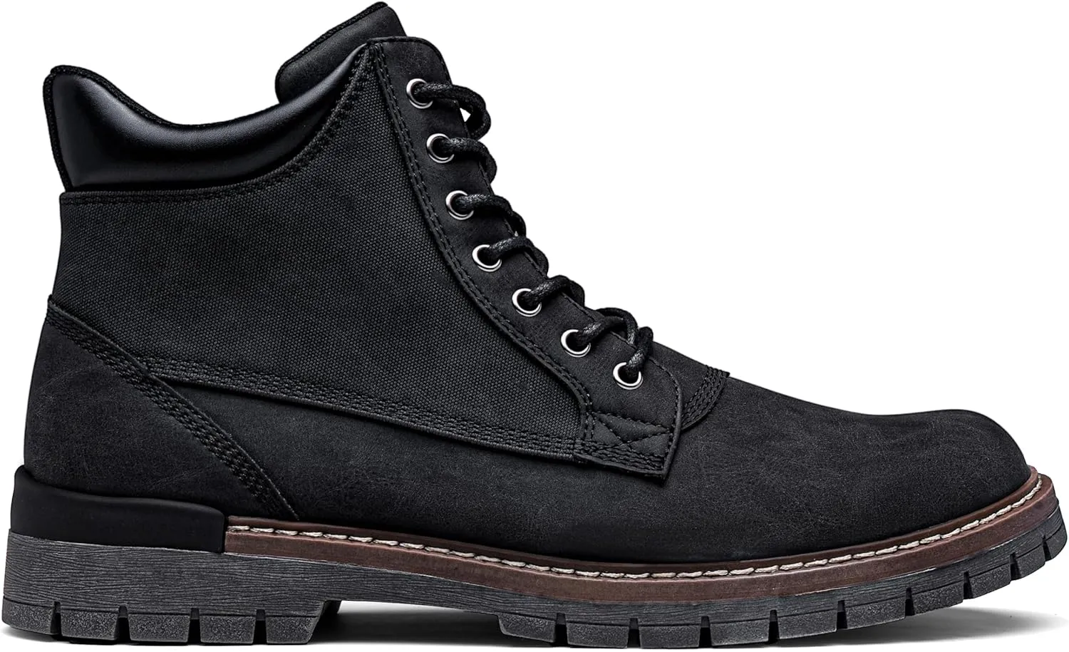 Jousen Mens Boots Fashion Casual Boot Hiking Zipper Chukka Boots for Men