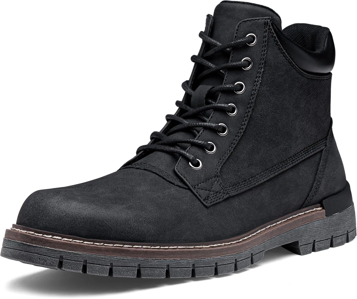 Jousen Mens Boots Fashion Casual Boot Hiking Zipper Chukka Boots for Men