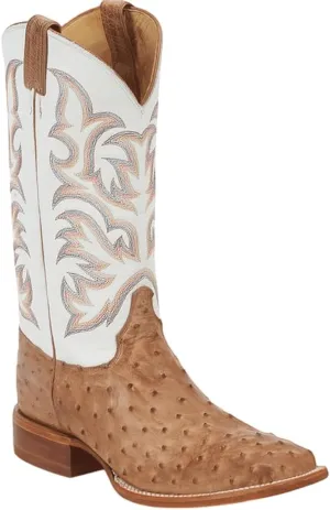 Justin Men's Pascoe 13" Full Quill Ostrich Western Boots