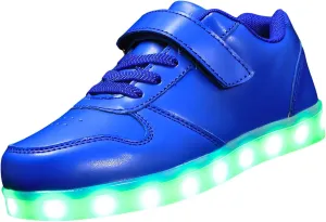 Kids LED Light up Shoes Sneakers Flashing Trainers USB Rechargeable Glowing Luminous for Boys Girls Toddler Child
