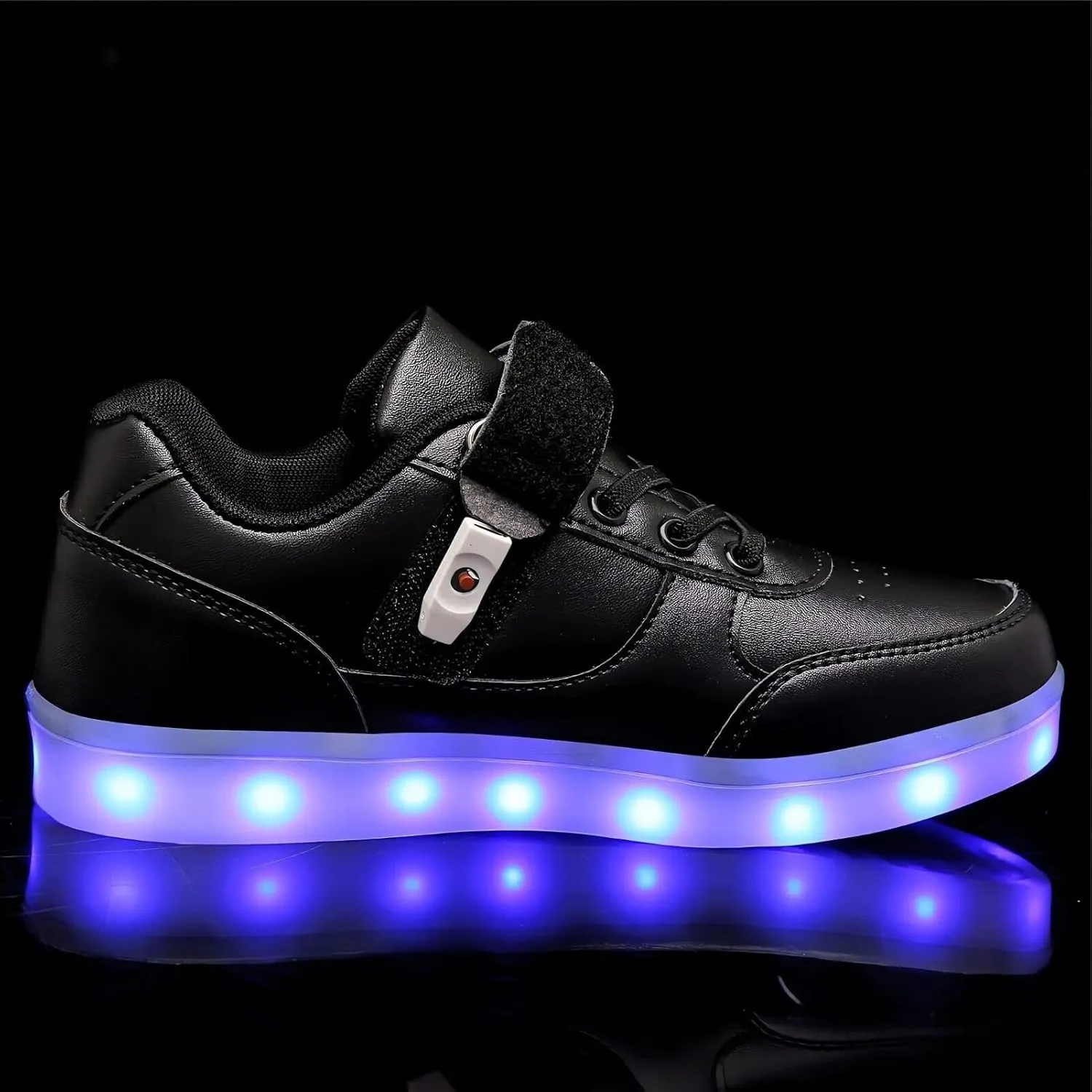 Kids LED Light up Shoes Sneakers Flashing Trainers USB Rechargeable Glowing Luminous for Boys Girls Toddler Child