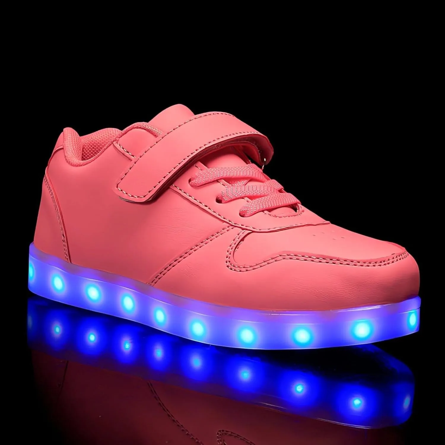 Kids LED Light up Shoes Sneakers Flashing Trainers USB Rechargeable Glowing Luminous for Boys Girls Toddler Child