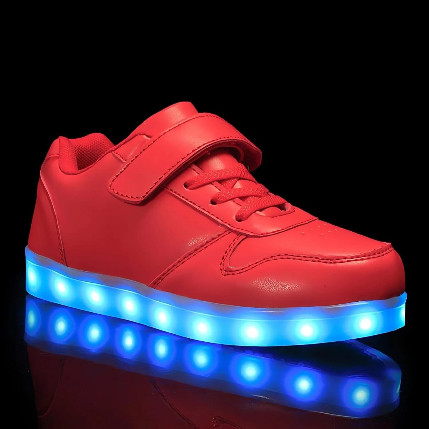 Kids LED Light up Shoes Sneakers Flashing Trainers USB Rechargeable Glowing Luminous for Boys Girls Toddler Child