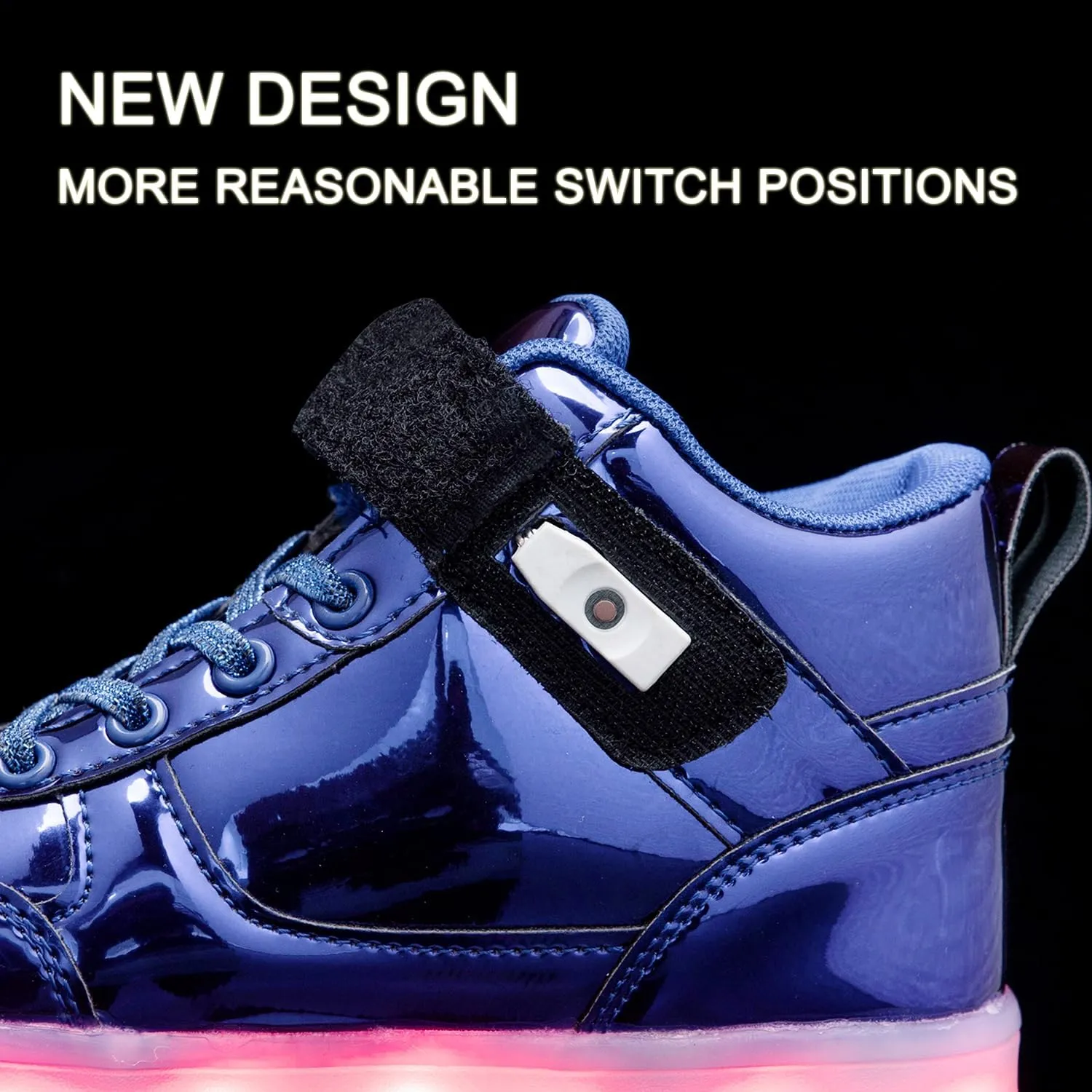 Kids Light up Shoes Led Shoes for Boys Girls USB Charging Flashing Trainers High Top Sneakers