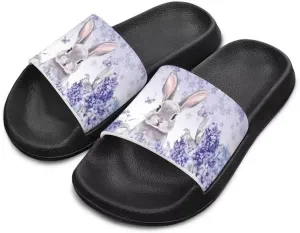 Kids Summer Sandals Cute Cartoon Slides for Girls & Boys Beach Pool House Shoes