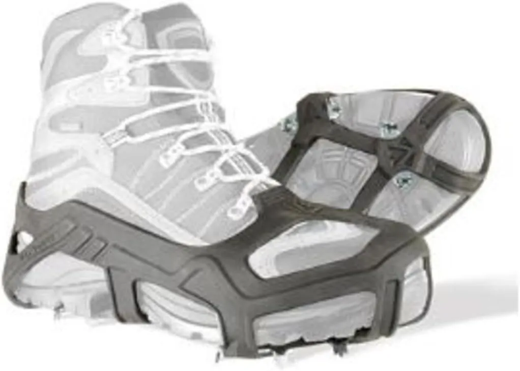 Korkers Apex Ice Cleat - Aggressive and Durable Ice Traction - 20 Multi-Directional Saw-Tooth Spikes