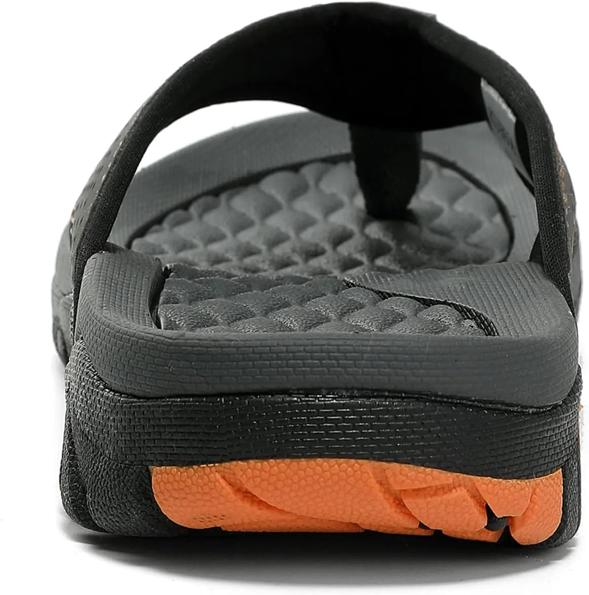KUBUA Men's Beach Flip-Flops Water Sandals Outdoor Athletic Thong Sandal Slippers