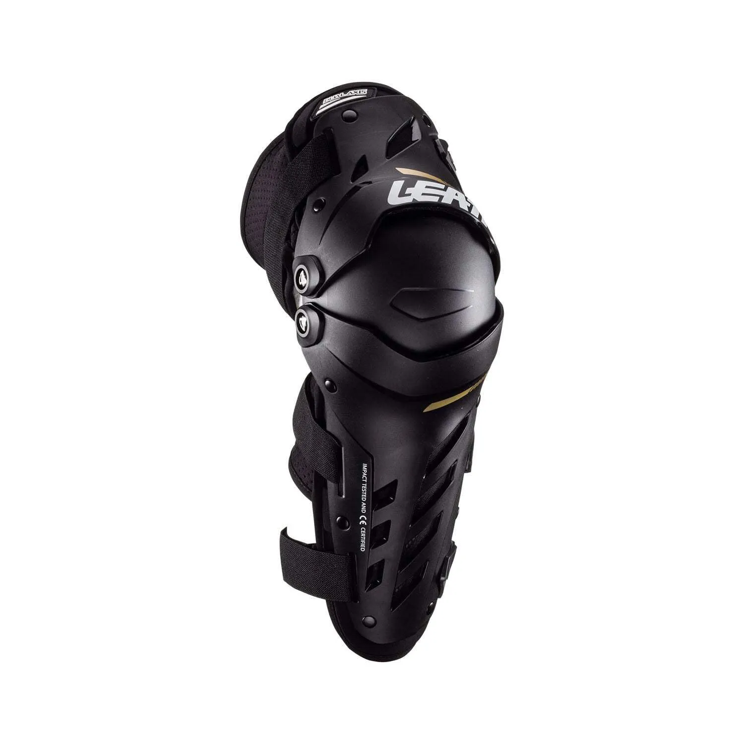 Leatt Brace Knee & Shin Guard Dual Axis Adult (Black - XX-Large)