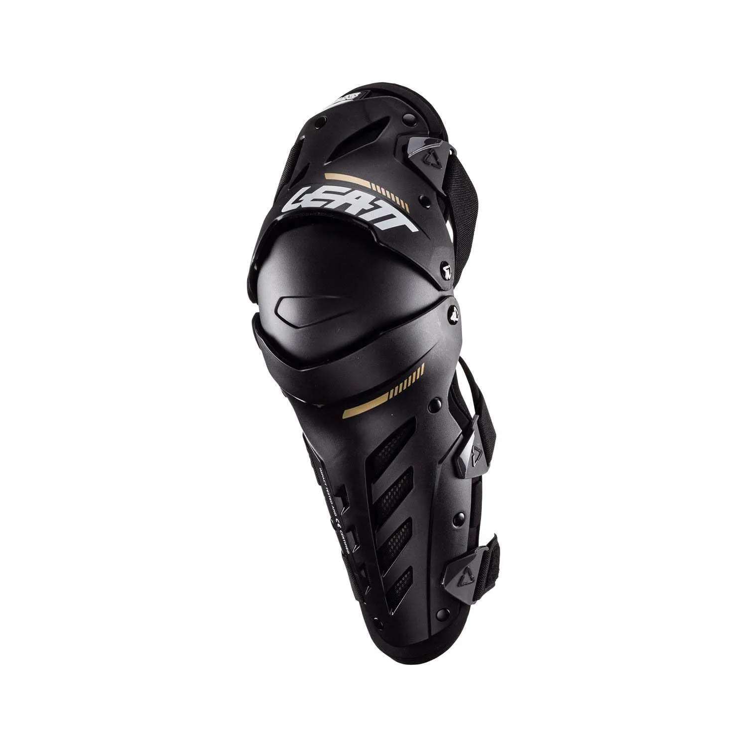 Leatt Brace Knee & Shin Guard Dual Axis Adult (Black - XX-Large)