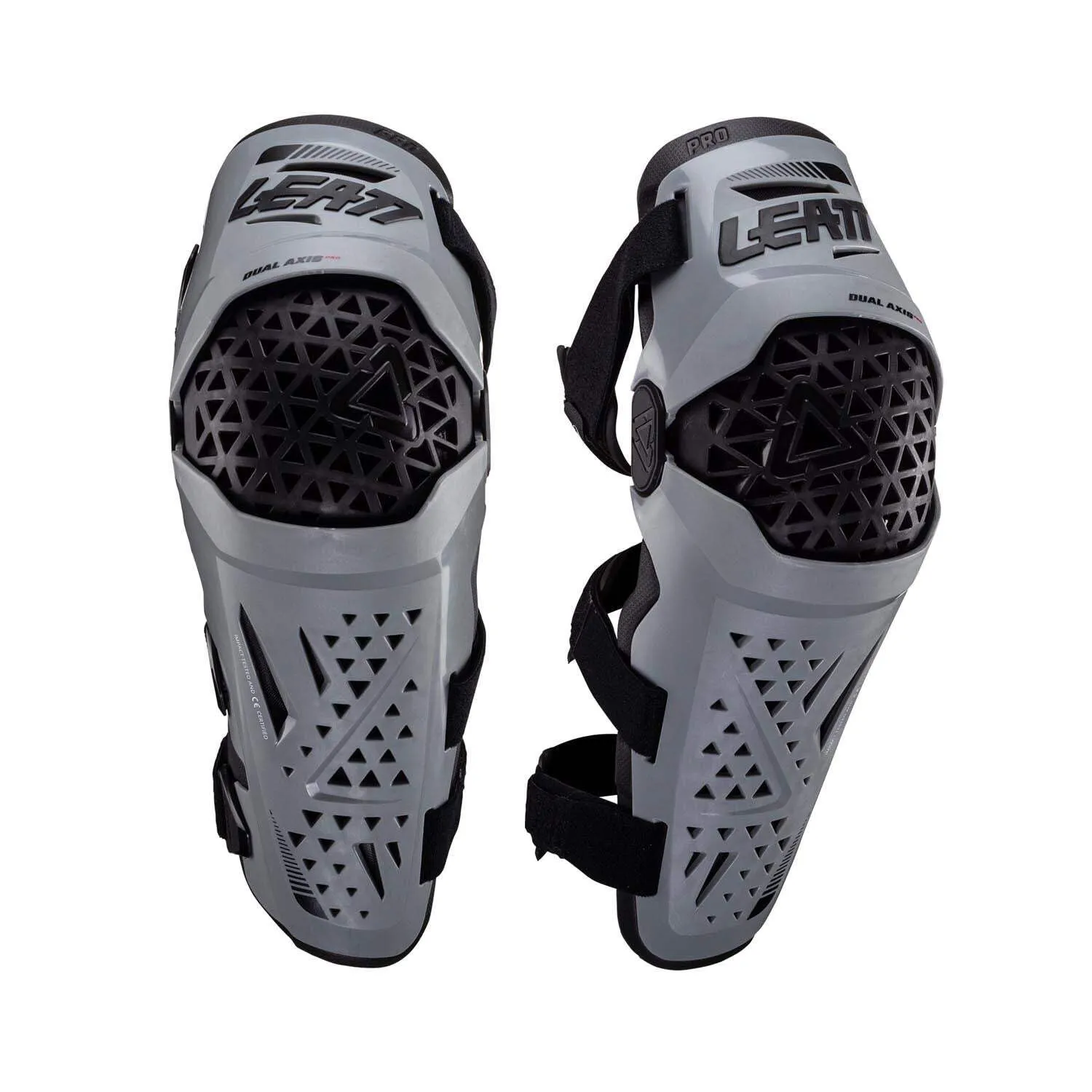 Leatt Brace Knee & Shin Guard Dual Axis Adult (Black - XX-Large)