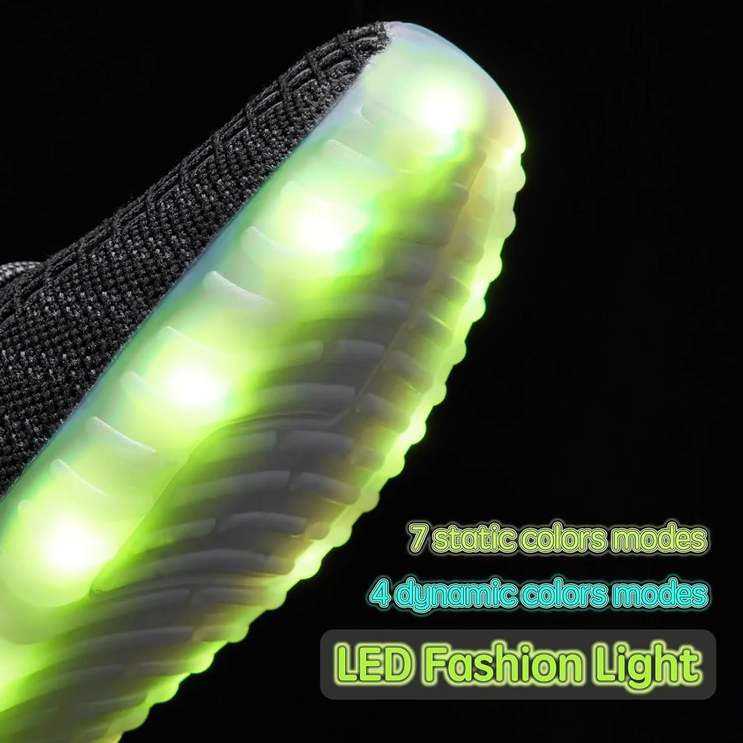 Light Up Shoes for Women Men, Unisex USB Charging LED Shoes Adult Halloween Mesh Upper Glowing Luminous Trainers Dancing Flashing Sneakers