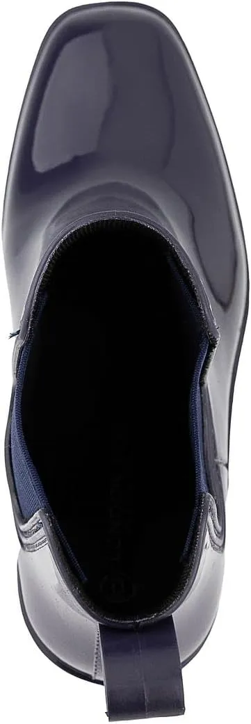 LONDON FOG Womens Prite High Heeled Rain Boot