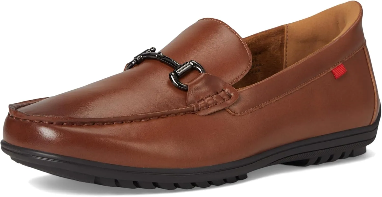 Marc Joseph New York Men's Casual Hands Free Slip on Buckle Loafers
