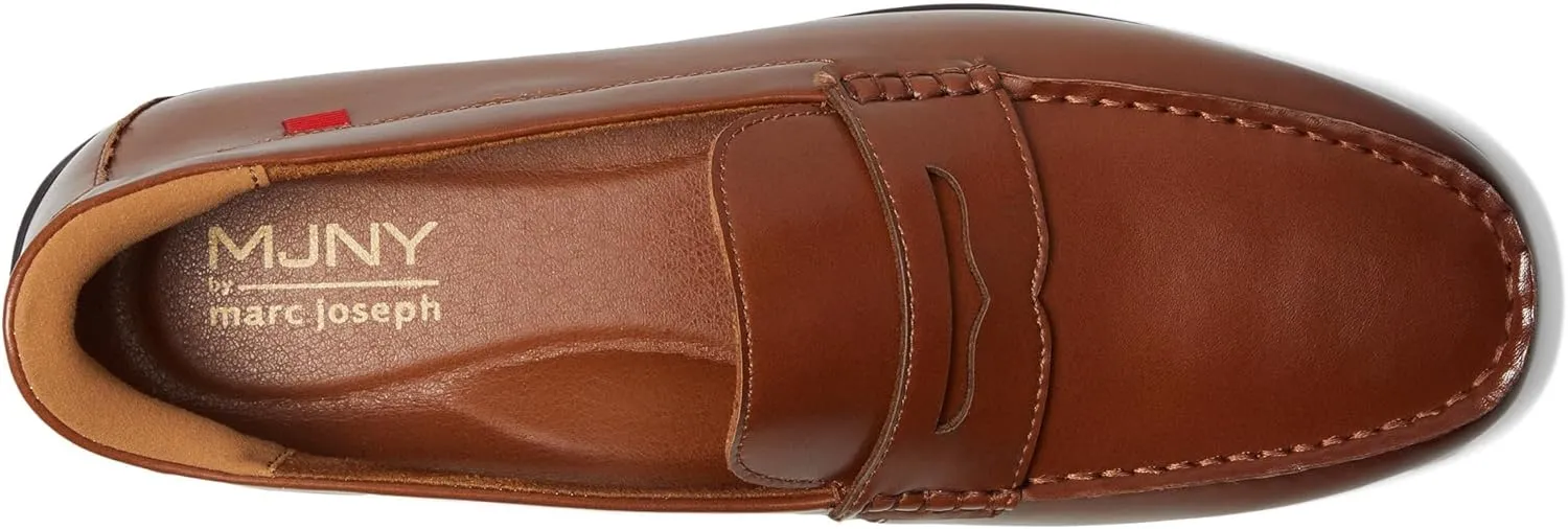 Marc Joseph New York Men's Casual Hands Free Slip on Penny Loafers
