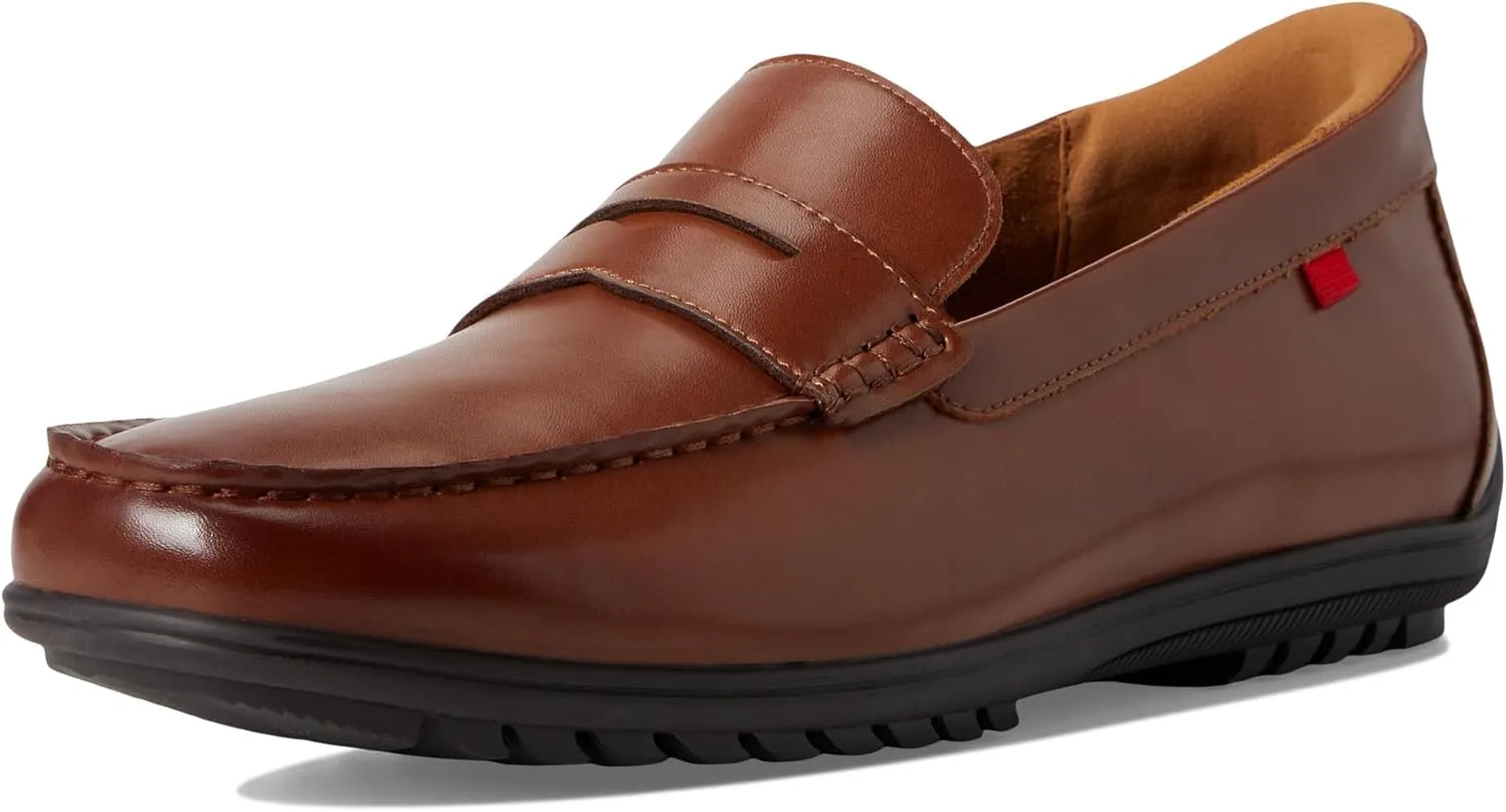 Marc Joseph New York Men's Casual Hands Free Slip on Penny Loafers