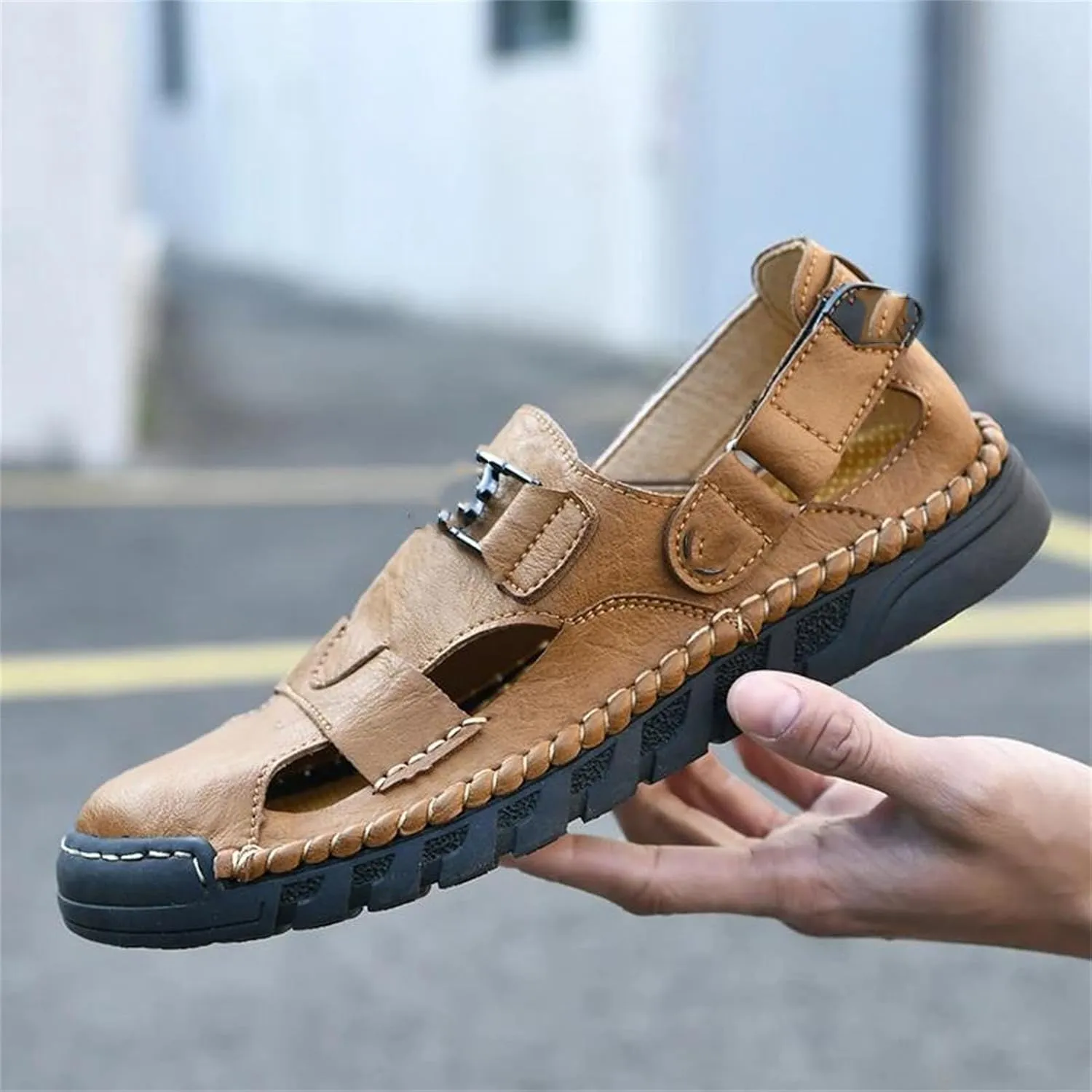 Men's Breathable Sandals, Classic Beach Summer Shoes