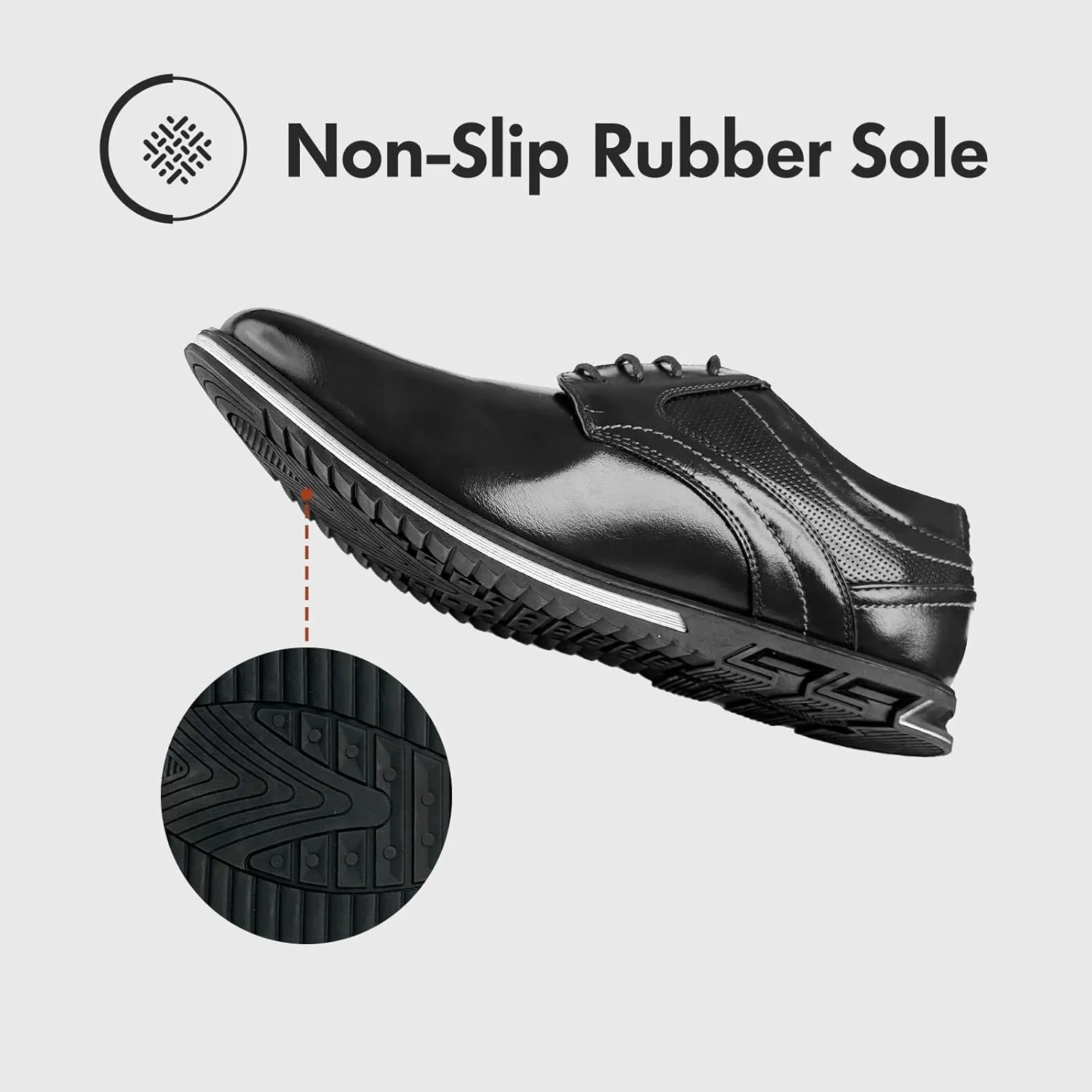 Men’s Dress Shoes Casual Oxford Derby Orthopedic Leather Shoes Comfortable Walking Sneakers Business Office Loafers Work Flats