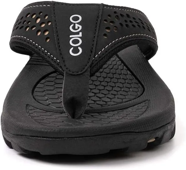 Mens Flip Flops Comfort Sport Thong Sandals for Indoor Outdoor Casual Beach Flip Flops for Men with Arch Support