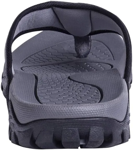 Mens Flip Flops Comfort Sport Thong Sandals for Indoor Outdoor Casual Beach Flip Flops for Men with Arch Support