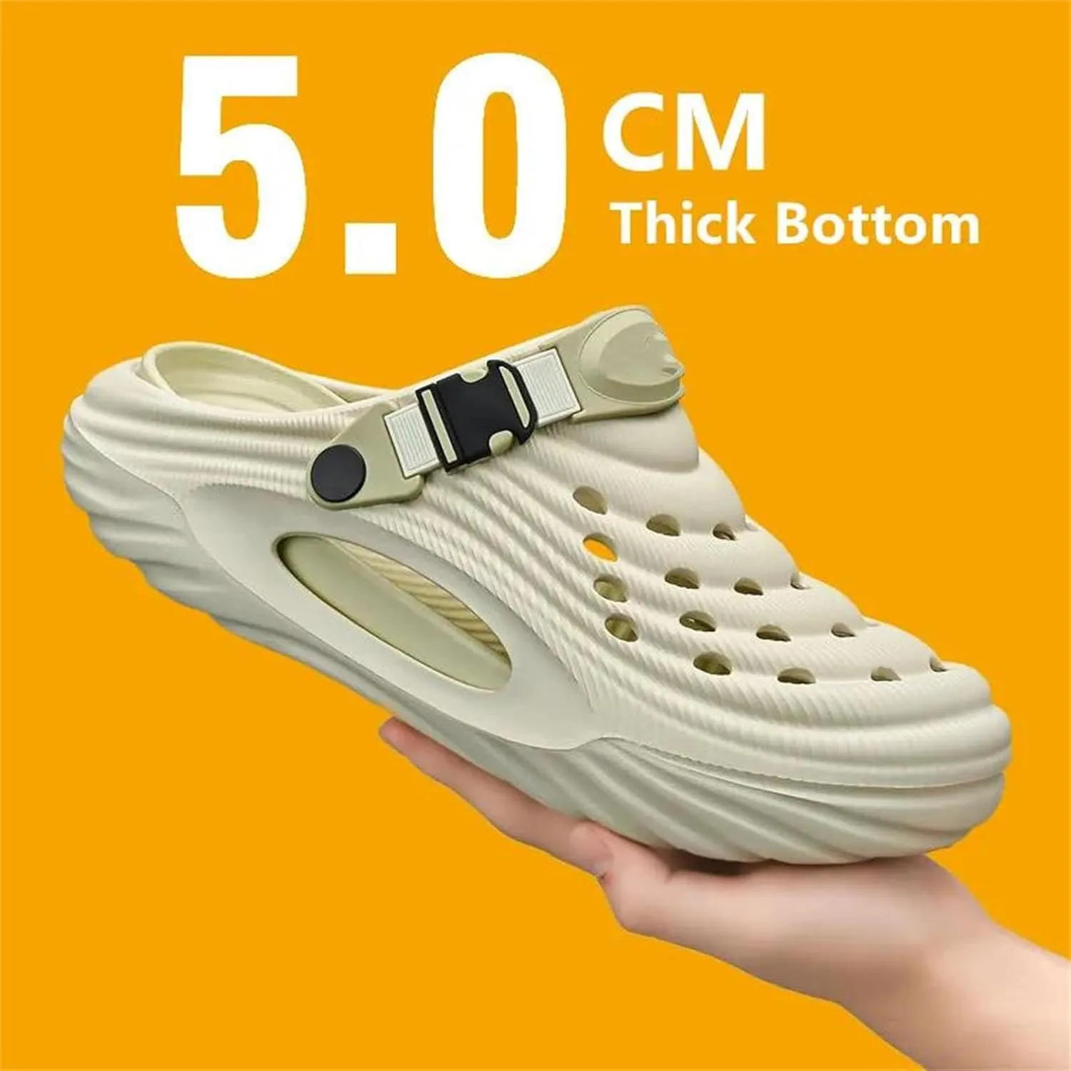Men's Massage Slippers, Comfortable Indoor/Outdoor Sandals
