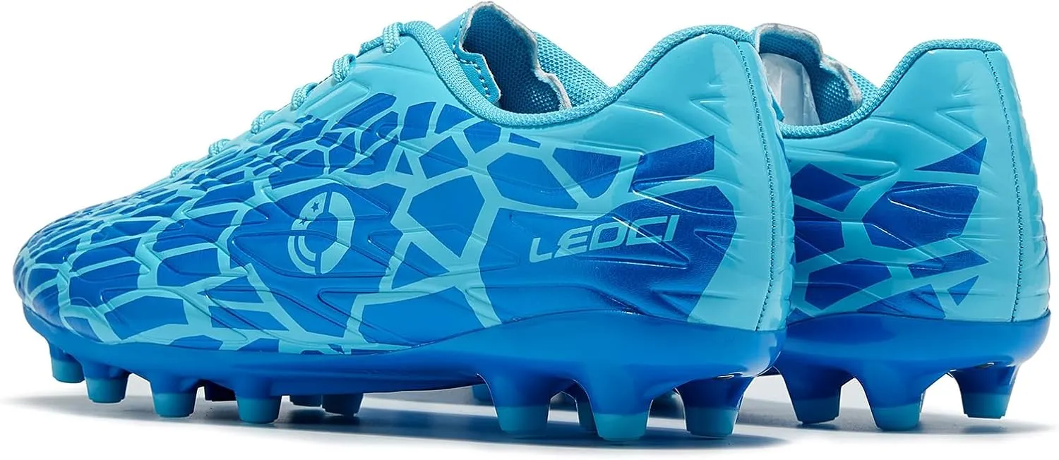 Men's Soccer Cleats Women's Football Shoes Unisex Outdoor Rugby Boots