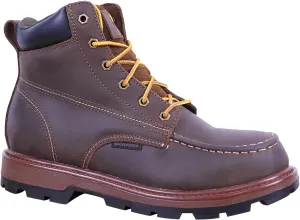Mens Steel Toe Work Boots With 2 Different Insoles Waterproof Insulated Non Slip & Oil Resistant ASTM F2413
