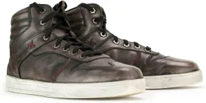 Milwaukee Leather MBM9152 Men's Black Leather High-Top Biker Riding Waterproof Shoes Reinforced w/Ankle Support