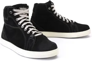 Milwaukee Leather Men's Motorcycle Reinforced Street Biker Casual Riding Shoes Leather Suede Canvas - 7
