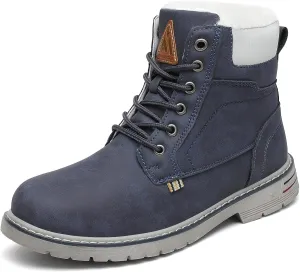 Mishansha Mens Womens Winter Hiking Boots Waterproof Non Slip Warm Lined Snow Boots for Outdoor Trekking