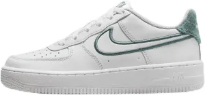 Nike Air Force 1 LV8 3 Big Kids' Shoes (FZ2008-100, Summit White/Bicoastal/Summit White) Size 5