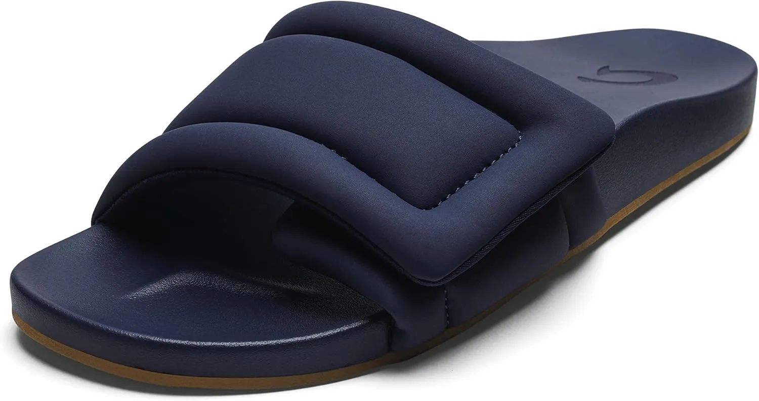 OLUKAI Sunbeam Women's Slide Sandals, Everyday Stylish Shoe, All-Day Comfort & Water-Friendly, Wet-Grip Rubber & Arch Support
