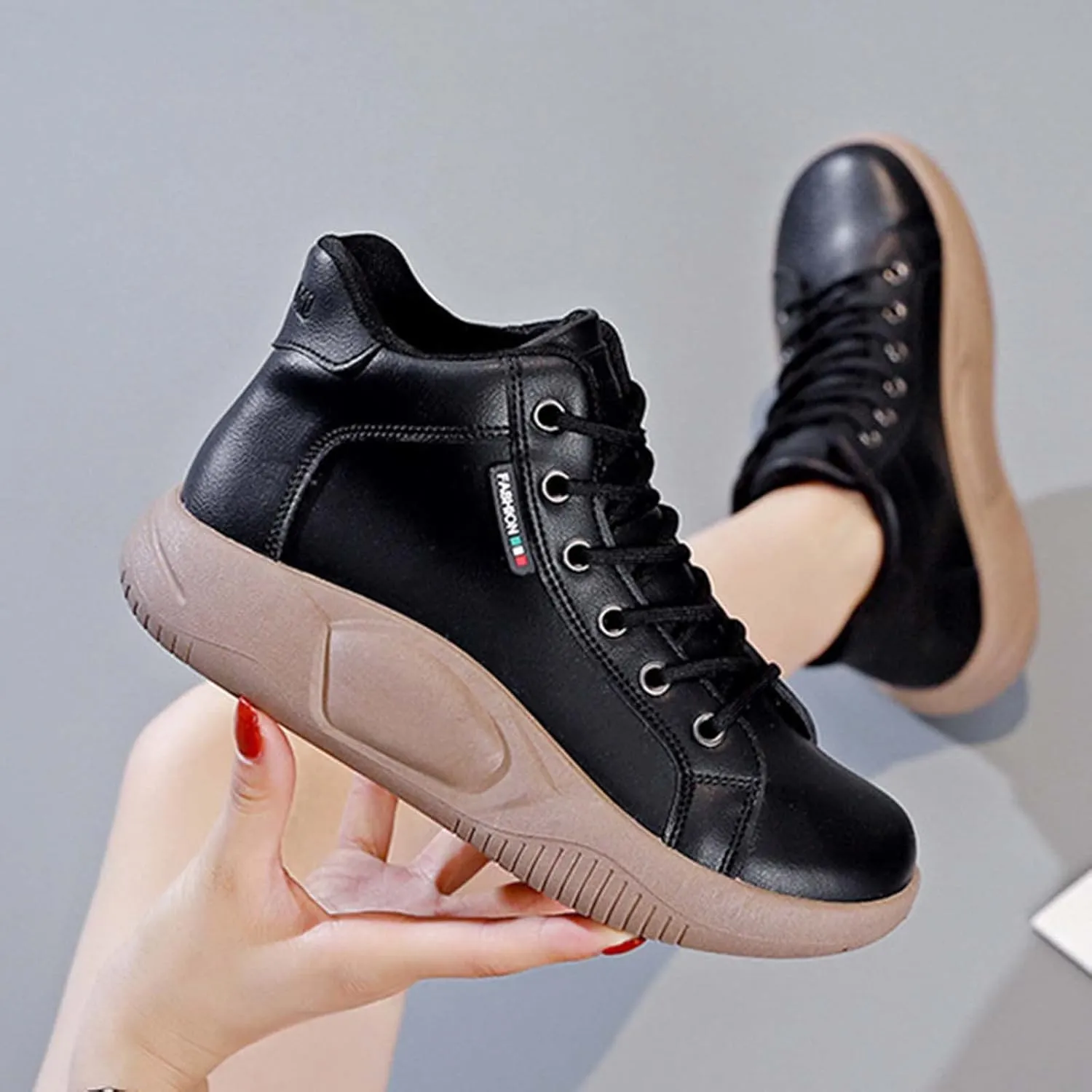Orthopedic Comfortable Sneakers for Women Slip On Walking Shoes with Arch Support Casual Loafers Plantar Fasciitis Relief Foot Pain Diabetic