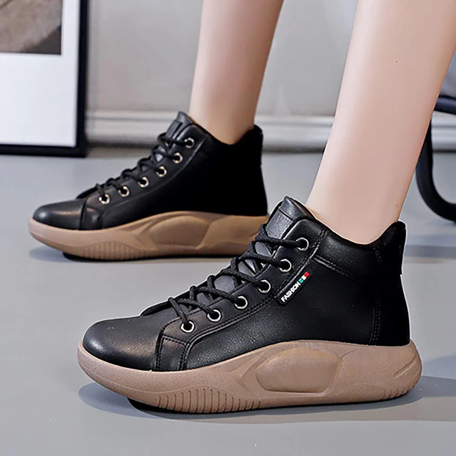 Orthopedic Comfortable Sneakers for Women Slip On Walking Shoes with Arch Support Casual Loafers Plantar Fasciitis Relief Foot Pain Diabetic