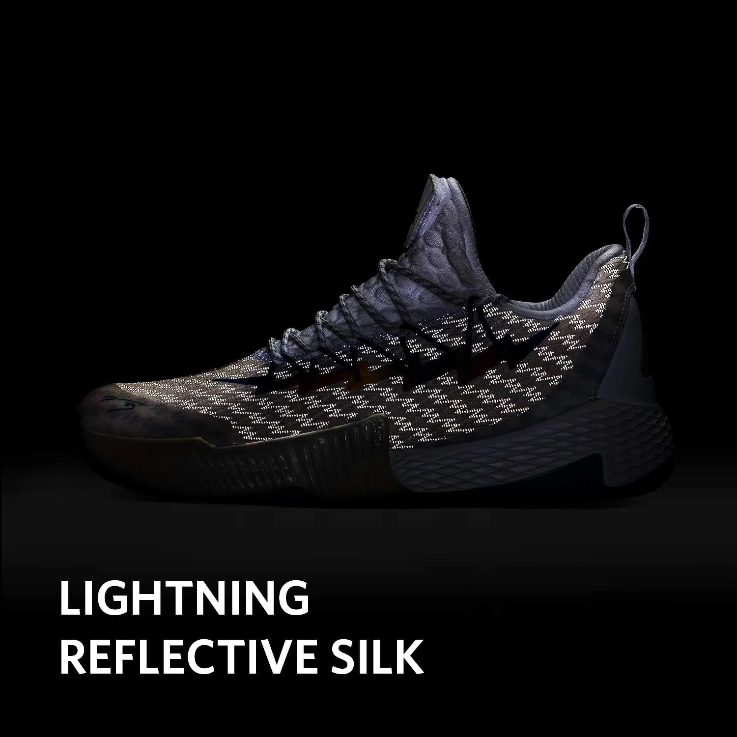 PEAK Men's Sneakers, Lou Williams Lightning Sport Shoes for Basketball, Running, Walking