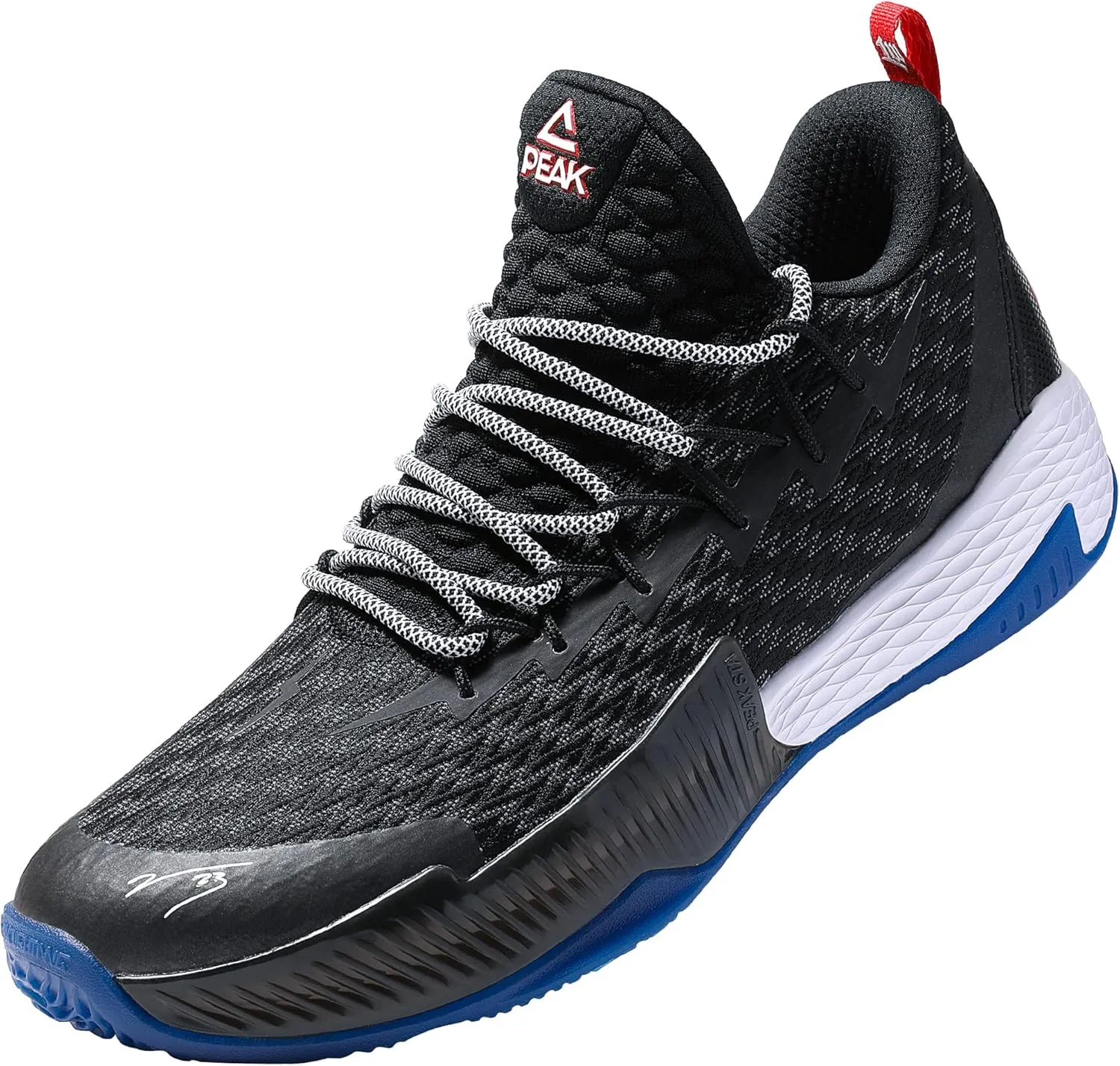 PEAK Men's Sneakers, Lou Williams Lightning Sport Shoes for Basketball, Running, Walking