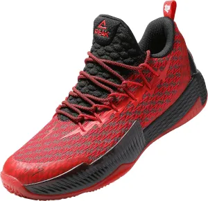 PEAK Men's Sneakers, Lou Williams Lightning Sport Shoes for Basketball, Running, Walking