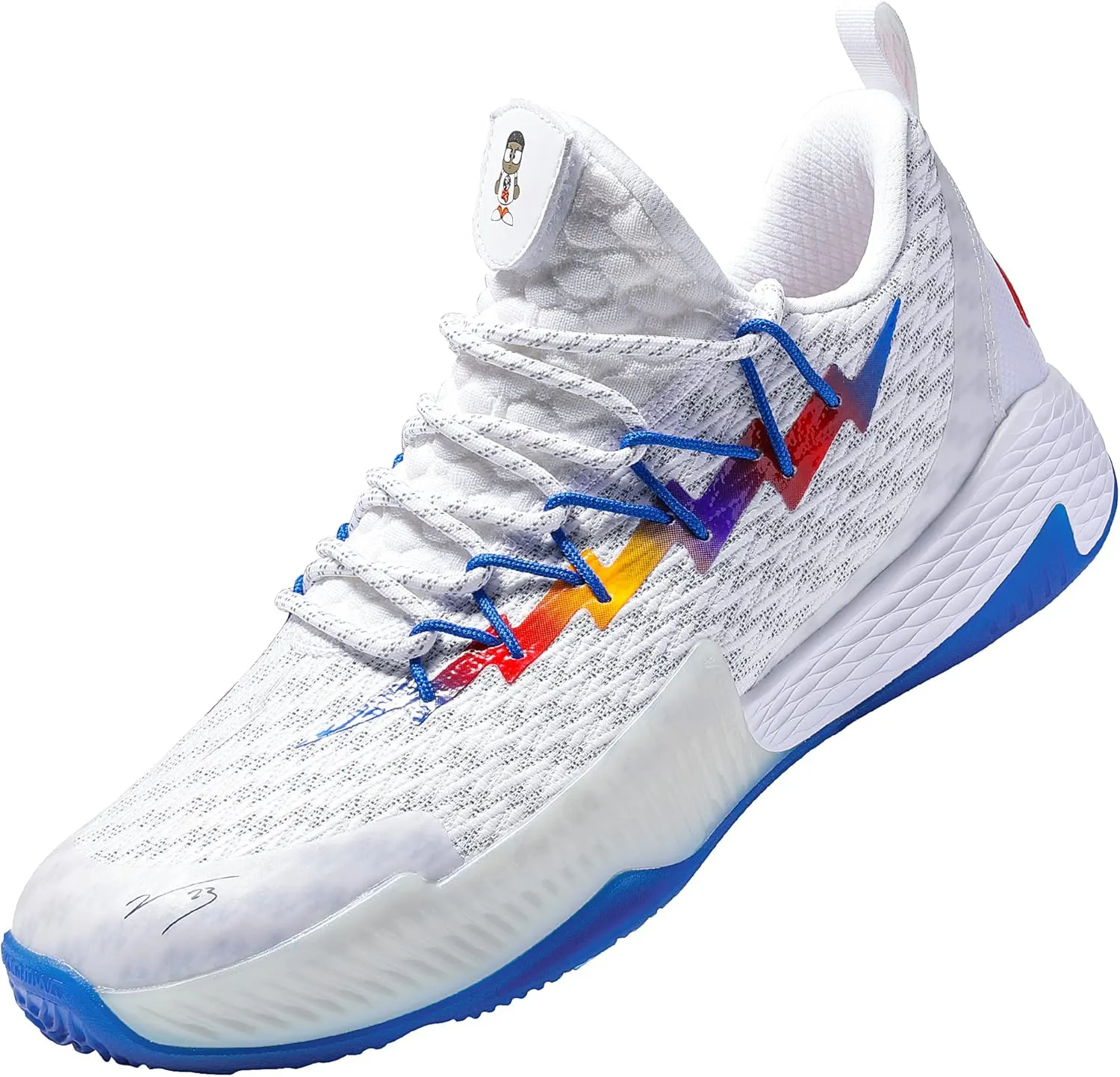 PEAK Men's Sneakers, Lou Williams Lightning Sport Shoes for Basketball, Running, Walking