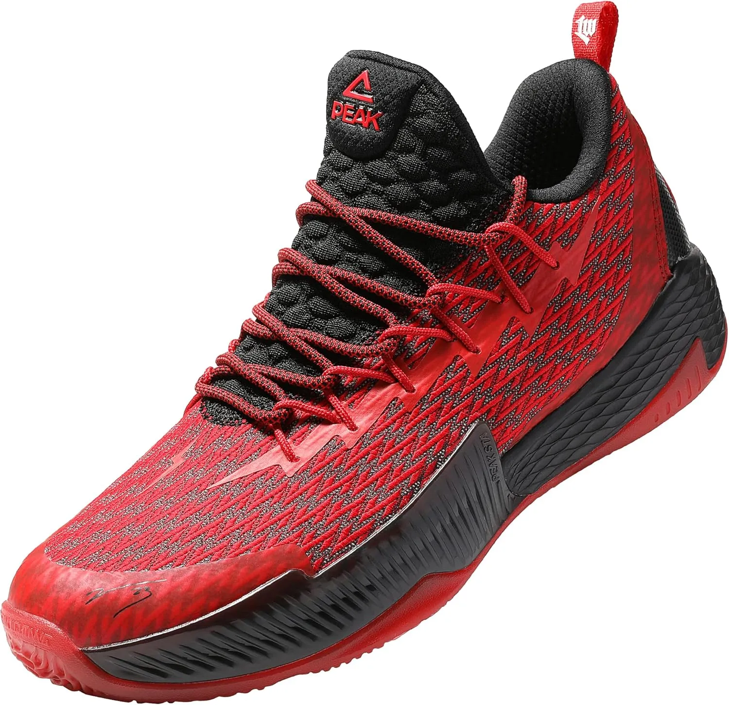 PEAK Men's Sneakers, Lou Williams Lightning Sport Shoes for Basketball, Running, Walking