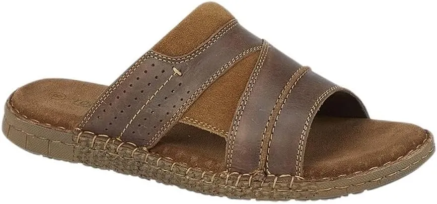 Roamers Mens Suede Sandals