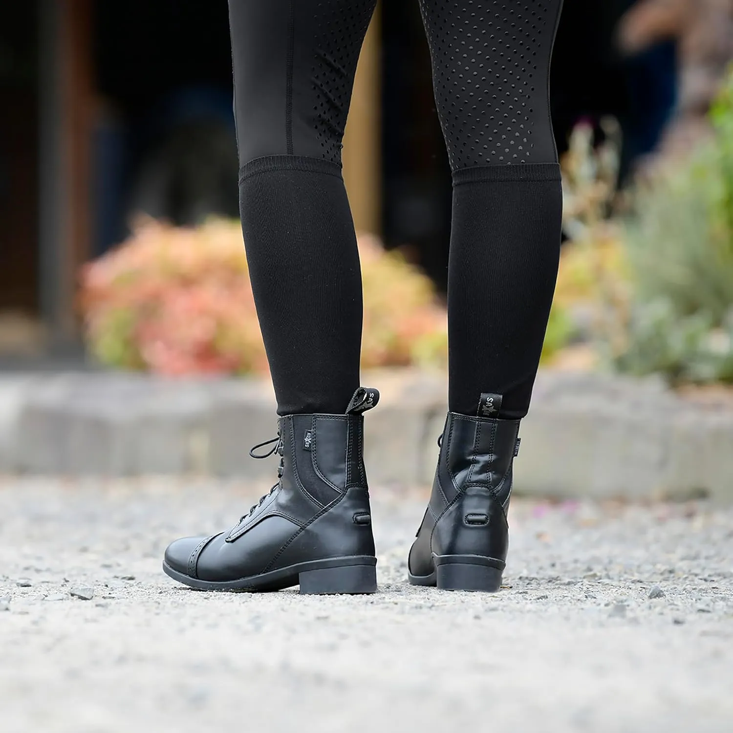 Saxon Syntovia Lace Paddock Boots
