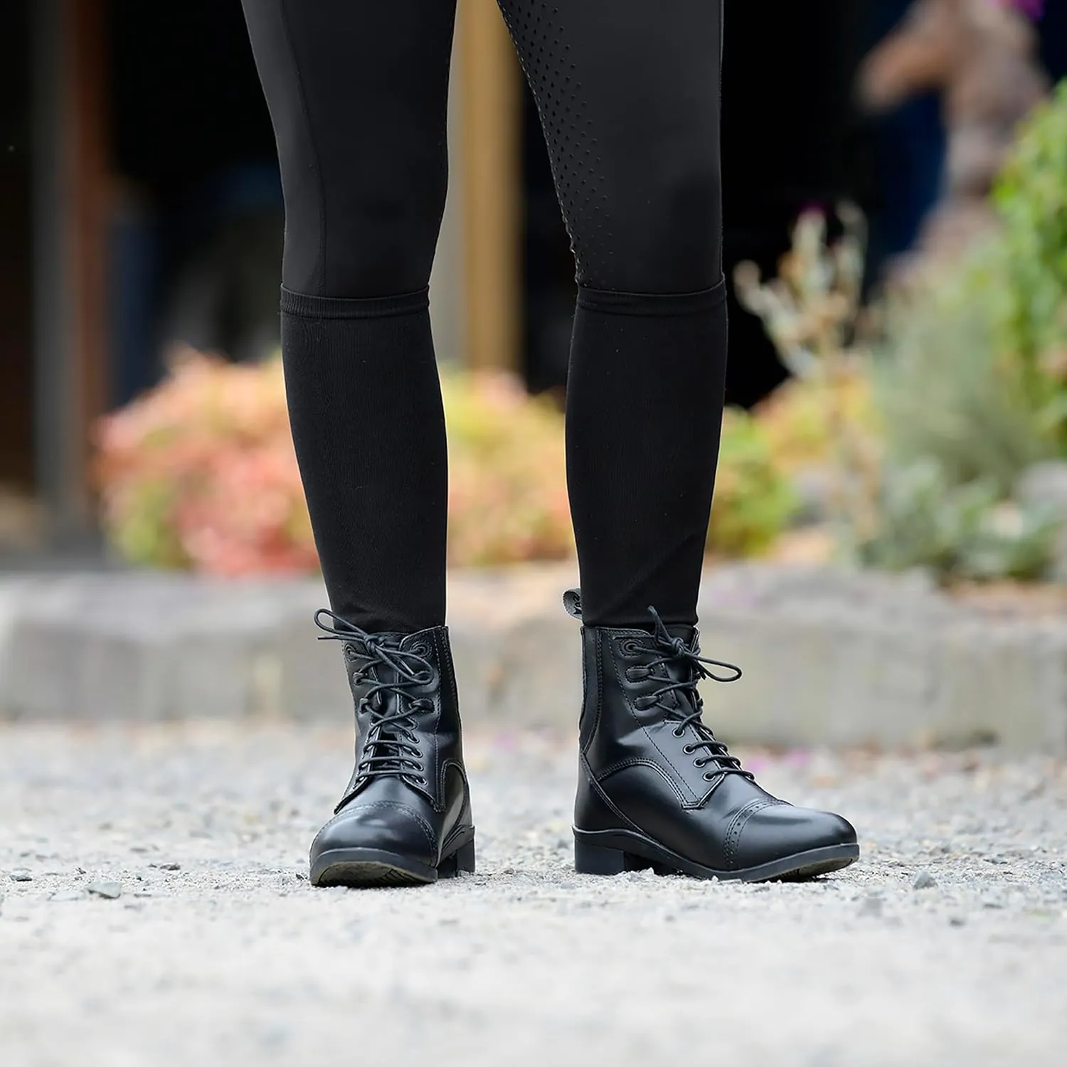 Saxon Syntovia Lace Paddock Boots
