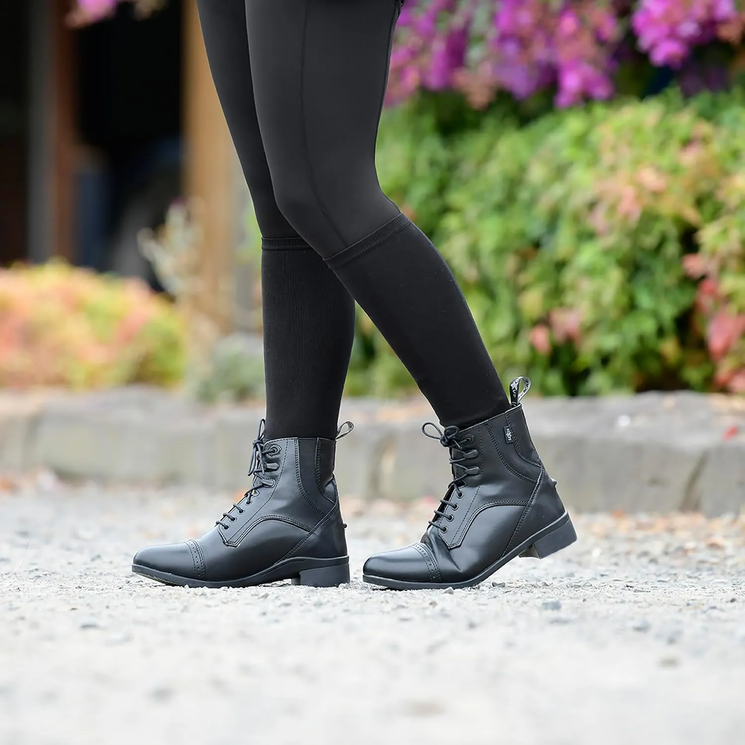 Saxon Syntovia Lace Paddock Boots