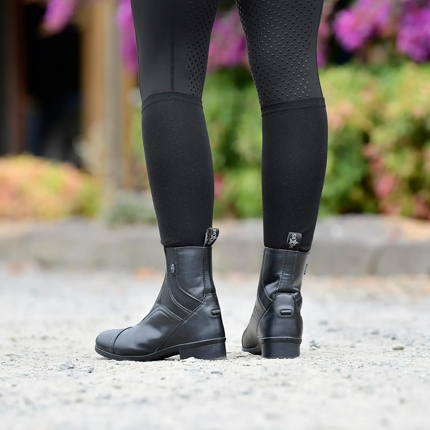 Saxon Syntovia Zip Paddock Boots