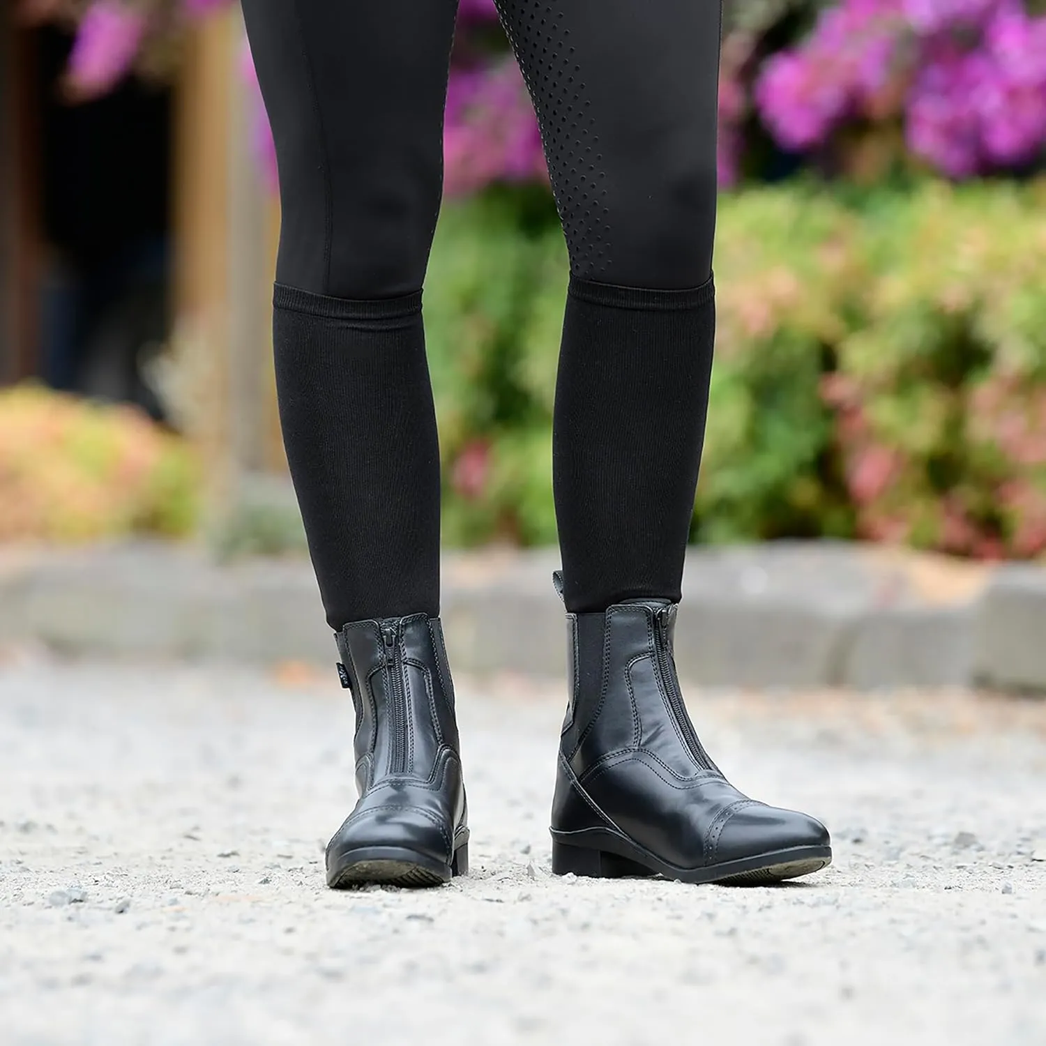 Saxon Syntovia Zip Paddock Boots